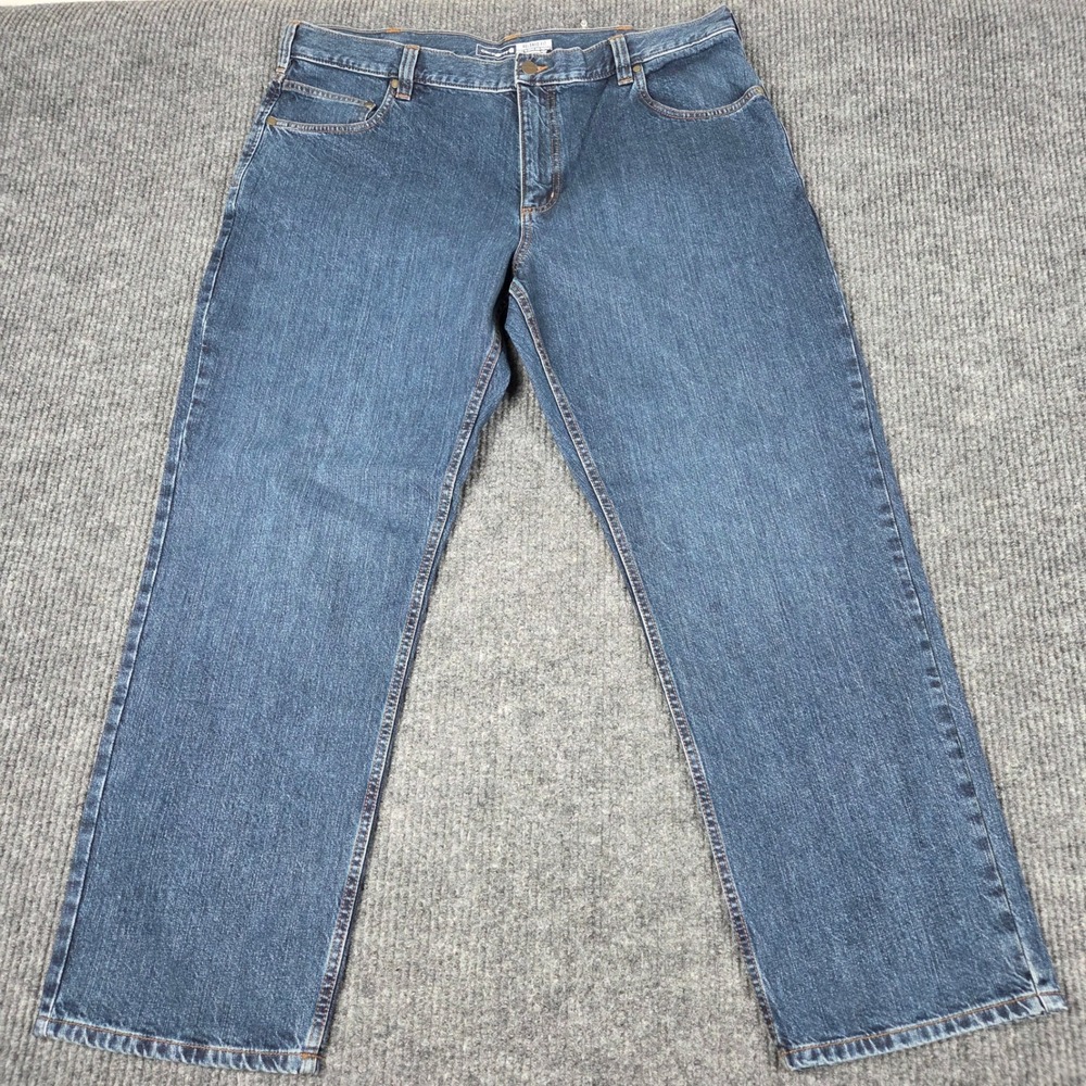 Carhartt Mens Relaxed Fit 5-Pocket Jeans BD5119-M Blue Denim 40x30 NWT